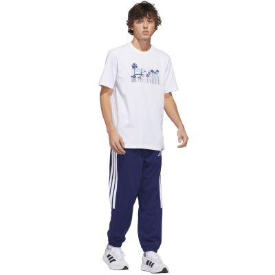 6. Koszulka męska adidas Summer Sunset Graphic biała JZ7544