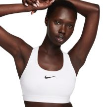 Stanik sportowy Nike Swoosh Medium Support biały DX6821 100 L