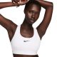 Stanik sportowy Nike Swoosh Medium Support biały DX6821 100 L
