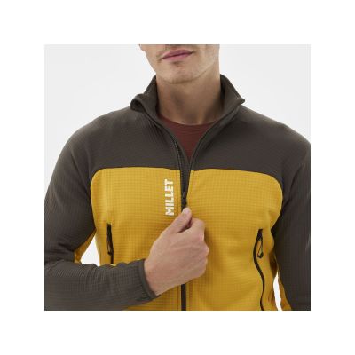 9. Kurtka MILLET M Fusion Grid Jkt Żółty