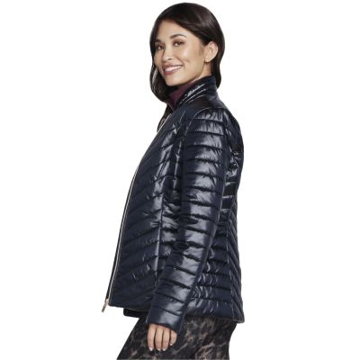 3. Skechers GO Shield Shine Jacket JA150-BLK Czarne L