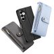 11. Etui skórzane Dux Ducis Lawa na Samsung Galaxy S25+ z odłączanym portfelem magnetycznym - niebieskie