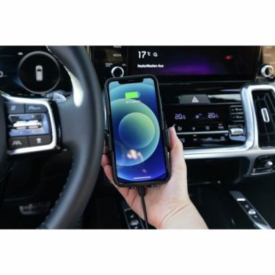 2. Ansmann 1000-0033 uchwyt Uchwyt aktywny Telefon komórkowy/Smartfon Czarny