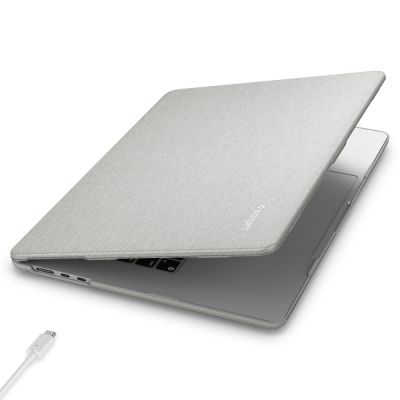 2. Etui Spigen Urban Fit na MacBook Air 13" 2023 / 2024 / 2025 2026 - szare