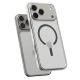 5. Etui Spigen Ultra Hybrid MagSafe na iPhone 17 Pro - przezroczysto-szare