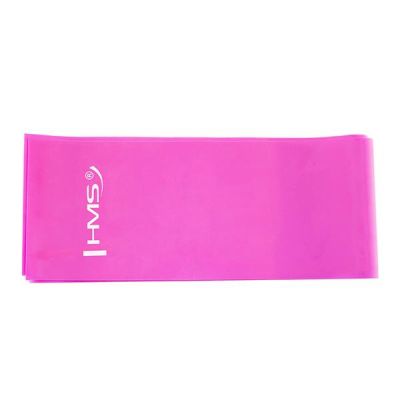 15. Taśma pilates HMS TP01 PINK 0.7 x 120 x 1200 MM 17-34-022