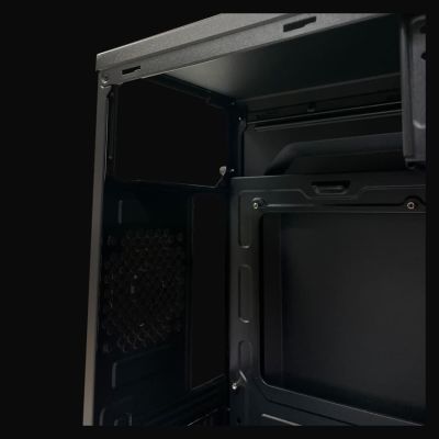 9. LC-Power 2004MB-V3 Micro Tower Czarny