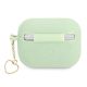 2. Etui Guess Silicone Charm Heart Collection na AirPods Pro - zielone