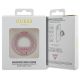 4. Uchwyt Guess MagSafe Ring Rhinestone - różowy
