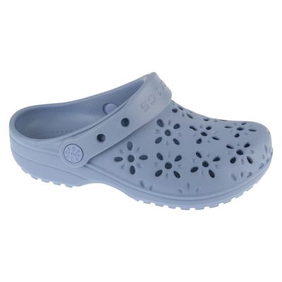 Crocs Classic Floral Cut Out Clog Kids  210943-453 Niebieskie 29/30