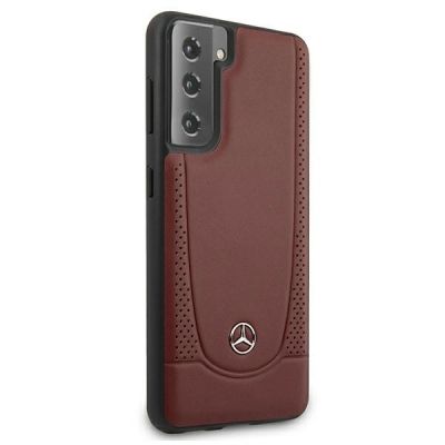 4. Etui Mercedes Urban Line na Samsung Galaxy S21+ - czerwone