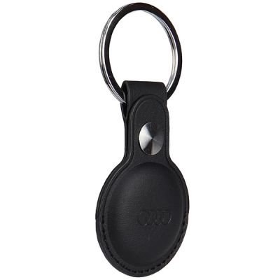 6. Etui Audi Synthetic Leather na AirTag - czarne