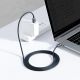 10. Kabel Baseus CAJY000701 USB-C - USB-C PD 100W 5A 480Mb/s 2m - czarny