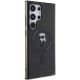 4. Etui Karl Lagerfeld IML Ikonik MagSafe na Samsung Galaxy S24 Ultra - czarne