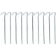 13. ŚLEDZIE DO NAMIOTU 23CM KPL. 10SZT METAL REDCLIFFS