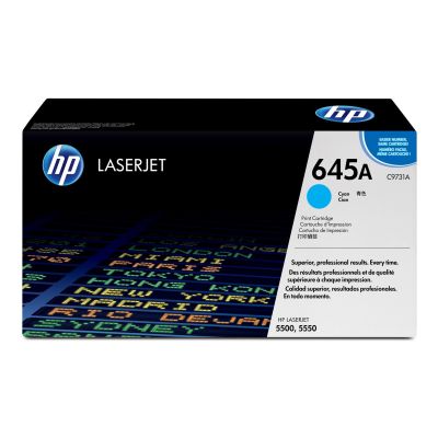 67. HP 645A oryginalny wkład z błękitnym tonerem LaserJet