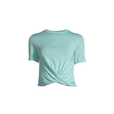 4. Koszulka CASALL Delight Short Wrap Tee miętowy