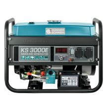KÖNNER & SÖHNEN GENERATOR PRĄDOTWÓRCZY BENZYNOWY 2,6kW 230V KS 3000E, ROZRUCH ELEKTRYCZNY