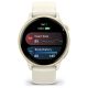 8. Zegarek Garmin Vivoactive 6 42mm Bone/Lunar Gold