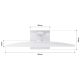 6. Monitor JAPANNEXT 68,5 cm JN-IPS270UHD60F-C65W-HSP-W HDMI/DP UHD