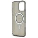 7. Etui Guess IML Rhinestones MagSafe na iPhone 16 Pro - czarne