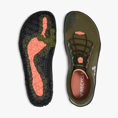 2. Vivobarefoot PRIMUS TRAIL III ALL WEATHER FG MENS DARK OLIVE (309305-03)