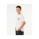2. Koszulka chłopięca RIP CURL Pacific Rinse Sunrise Tee-Boy biała