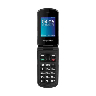 2. KRUGER&MATZ TELEFON IRON 5 FLIP 4G KM0466 CZARNY