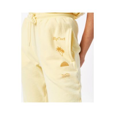 10. Spodnie RIP CURL Re-Entry Trackpant - jasny żółty