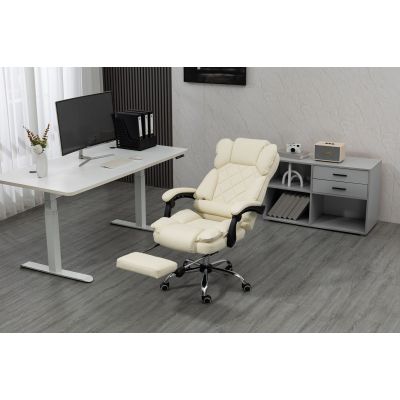 26. Activejet Fotel biurowy YK7416 beżowy