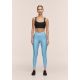 3. Legginsy treningowe damskie CASALL Overlap High Waist Tights kolor niebieski