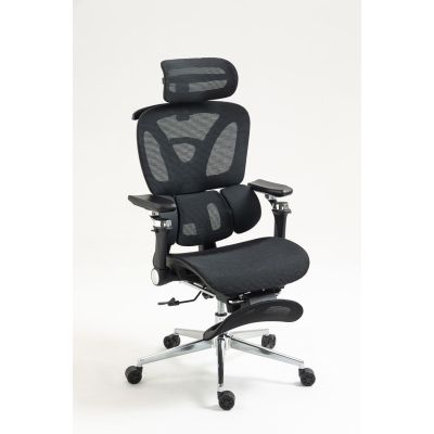 29. Activejet Fotel biurowy Ergonomiczny YK848 czarny