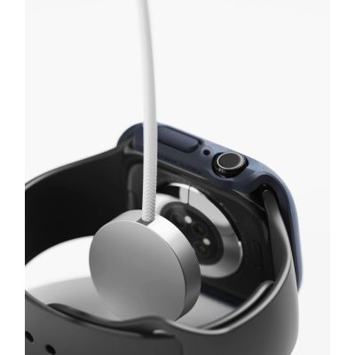 3. Etui Ringke Onyx na Apple Watch 10 46 mm - granatowy