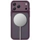 10. Etui Tech-Protect MagPrime MagSafe CC na iPhone 18 Pro / 17 Pro - dark cherry matowe