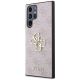 2. Etui Guess 4G Big Metal Logo na Samsung Galaxy S24 Ultra - różowe