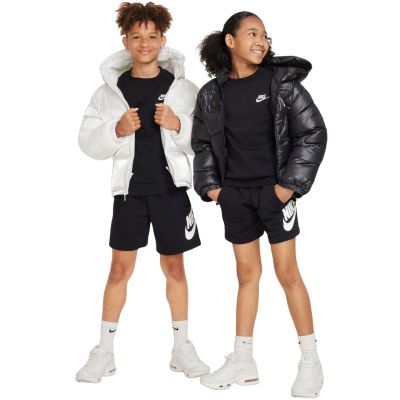7. Bluza dla dzieci Nike Sportswear Club Fleece czarna FD3006 010