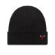 Czapka zimowa New Era NBA Chicago Bulls Mini Logo Black Cuff Knit Beanie - 60691109