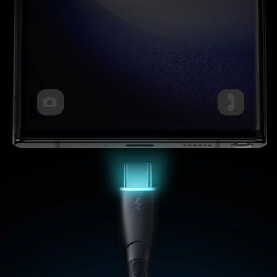 11. Kabel Joyroom Starry Series SA32-AC3 3A USB-A / USB-C 1m - czarny