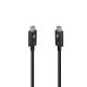 6. Lindy 31130 kabel Thunderbolt 1 m 80 Gbit/s Czarny