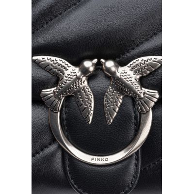 4. Torebka skórzana Pinko LOVE PUFF MINI CL 100039 A0F2 czarna (100039 A0F2 Z99O)