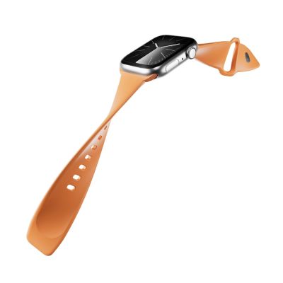 2. Pasek Puro Icon na Apple Watch 44/45/46/49mm - pomarańczowy