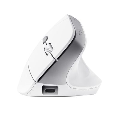 7. Mysz Trust BAYO II ERGONOMIC WIRELESS White