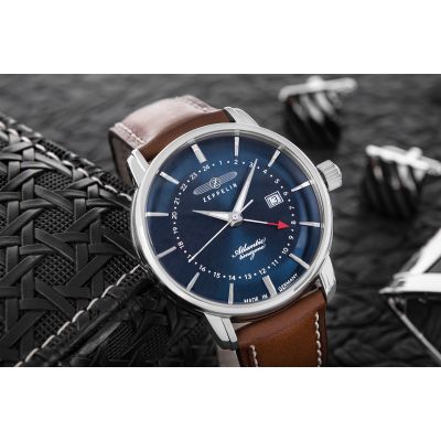 4. Zegarek Męski ZEPPELIN Atlantic Timezone 8442-3 + BOX