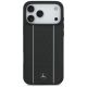 3. Etui Mercedes Leather Star Pattern Stripes MagSafe na iPhone 17 Pro Max - czarne