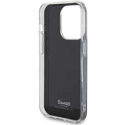 7. Etui Hello Kitty IML Kitty Face na iPhone 14 Pro - czarne