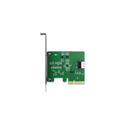 7. IcyDock MCIO 4i to PCle 5.0 x4 PCle Adapter with Redriver