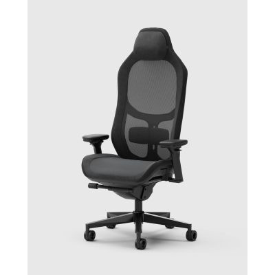 9. Fractal Design Refine 2 Mesh Dark Fotel dla gracza Wyściełane siedzisko tapicerowane Czarny