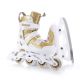 4. Łyżwy, rolki regulowane Tempish Enbo Duo Girl Gold Jr 13000008259