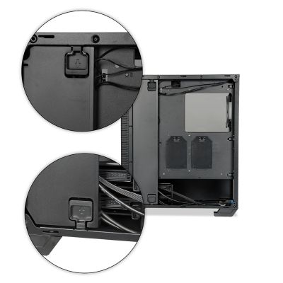 7. Obudowa IBOX WIZARD 4 GAMING OW4 (ATX; kolor czarny)