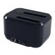 2. LC-Power LC-DOCK-U3-III stacja dokująca do dysków twardych USB 3.2 Gen 1 (3.1 Gen 1) Type micro-B Czarny
